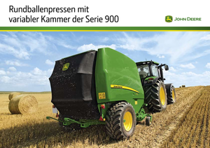 Körbálázók John Deere 960 Premium