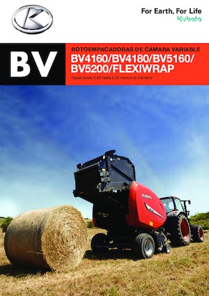 Körbálázók Kubota BV5160 SC 25