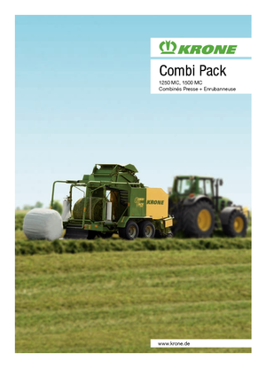 Körbálázók Krone Combi Pack 1250 MC