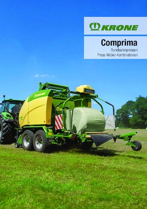 Körbálázók Krone Comprima CV 150 XC 