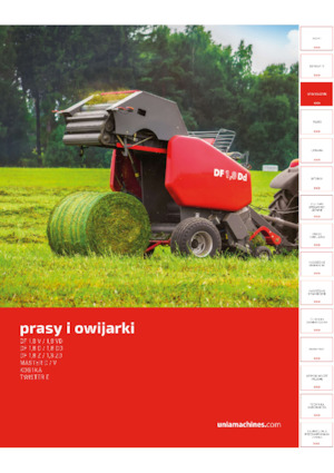 Körbálázók Unia DF 1.7 Z 