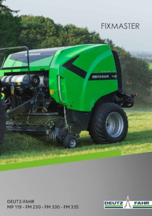 Körbálázók DEUTZ-FAHR FixMaster 335