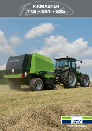 Körbálázók DEUTZ-FAHR MP 119