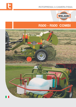 Körbálázók Wolagri R 500 Combi