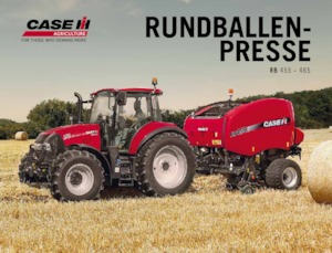 Körbálázók Case IH RB 465 VC 
