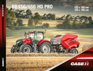 Körbálázók Case IH RB 456 HD