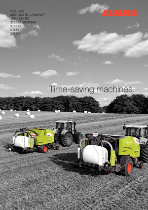 Körbálázók Claas Rollant 375 RC