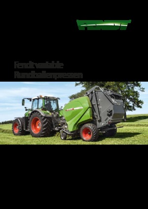 Körbálázók Fendt Rotana 160 V Combi