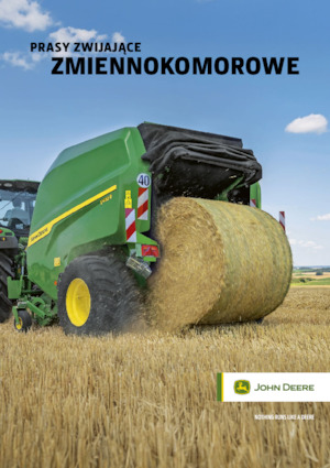 Körbálázók John Deere V462M 