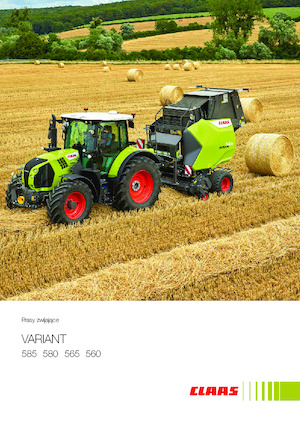 Körbálázók Claas Variant 560 RF