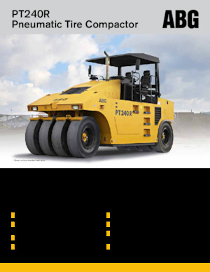 Gumihengerek Volvo ABG PT240R 