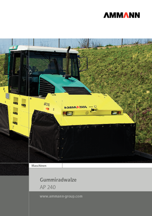 Gumihengerek Ammann AP 240
