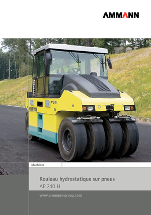 Gumihengerek Ammann AP 240 H