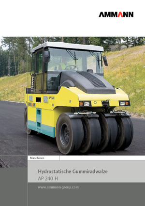Gumihengerek Ammann AP 240 H