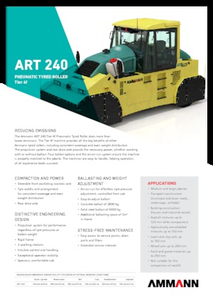 Gumihengerek Ammann ART 240