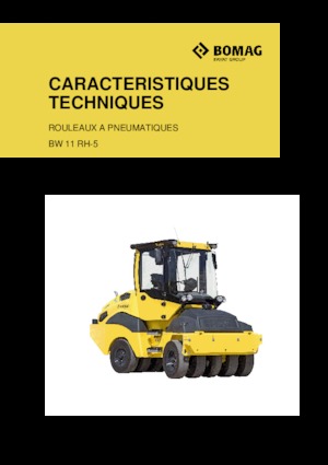 Gumihengerek Bomag BW 11 RH 5