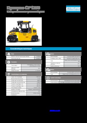 Gumihengerek Dynapac CP 1200