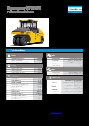Gumihengerek Dynapac CP 2100