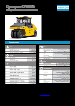 Gumihengerek Dynapac CP 2100