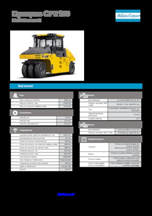 Gumihengerek Dynapac CP 2100