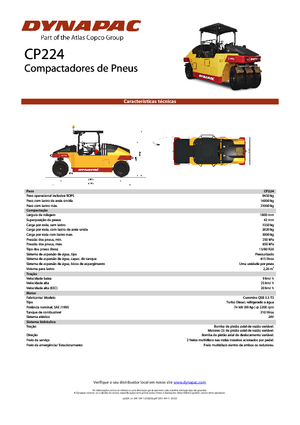 Gumihengerek Dynapac CP 224