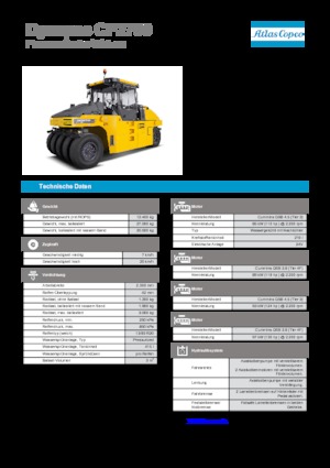 Gumihengerek Dynapac CP 2700