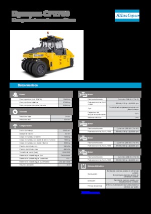 Gumihengerek Dynapac CP 2700