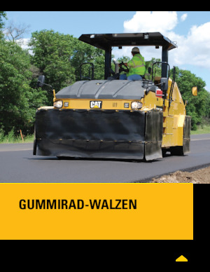 Gumihengerek Caterpillar CW16