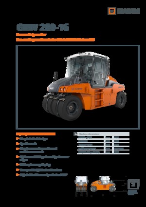 Gumihengerek Hamm GRW 280i-16