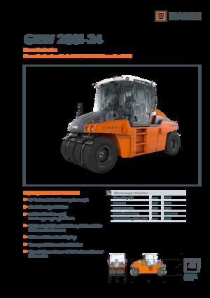 Gumihengerek Hamm GRW 280i-24