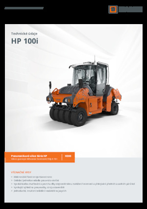 Gumihengerek Hamm HP 100i