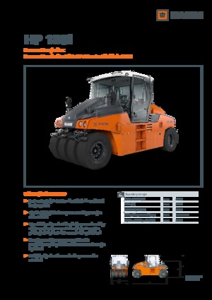 Gumihengerek Hamm HP 180i