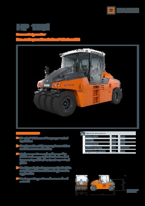 Gumihengerek Hamm HP 180i