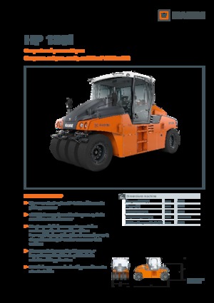 Gumihengerek Hamm HP 180i