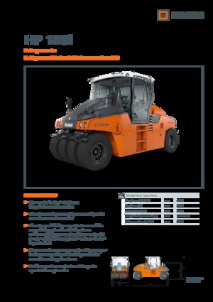 Gumihengerek Hamm HP 180i