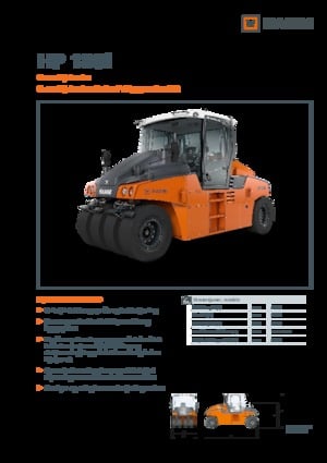 Gumihengerek Hamm HP 180i