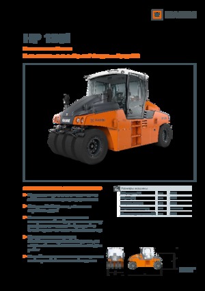 Gumihengerek Hamm HP 180i