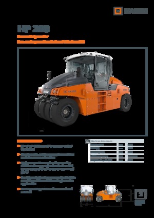 Gumihengerek Hamm HP 280