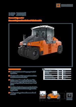 Gumihengerek Hamm HP 280i