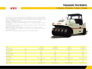 Gumihengerek YTO LTP2030