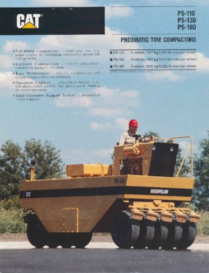 Gumihengerek Caterpillar PS 180