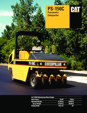 Gumihengerek Caterpillar PS 150