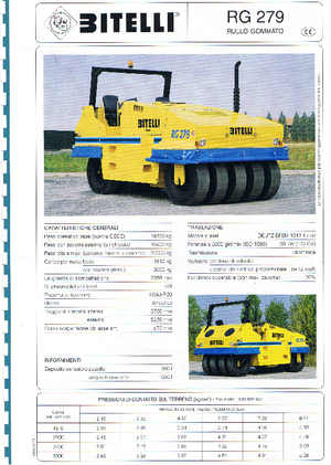 Gumihengerek Bitelli RG 279