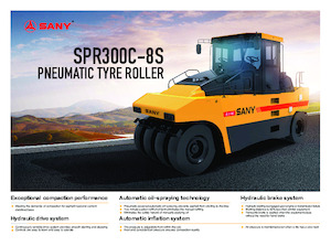 Gumihengerek Sany SPR300C-8S