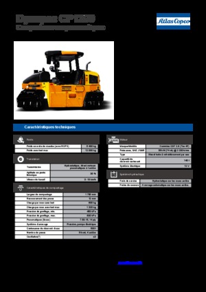 Gumihengerek Dynapac CP 1200