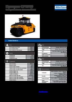Gumihengerek Dynapac CP 2700