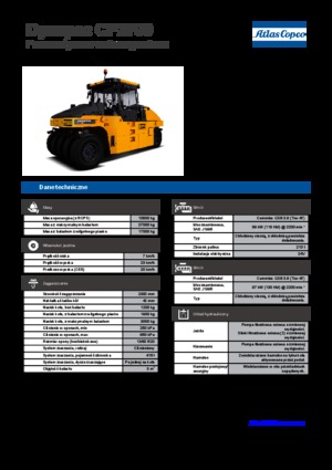 Gumihengerek Dynapac CP 2700