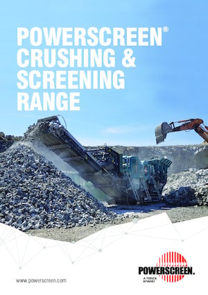 Kőtörmelék ujrahasznostó telepek Powerscreen 1150 Maxtrak 