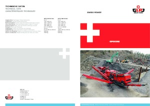 Kőtörmelék ujrahasznostó telepek Gipo B4 GIGA