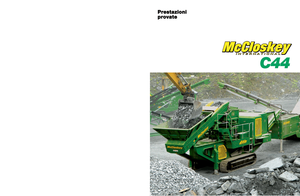 Kőtörmelék ujrahasznostó telepek McCloskey C44